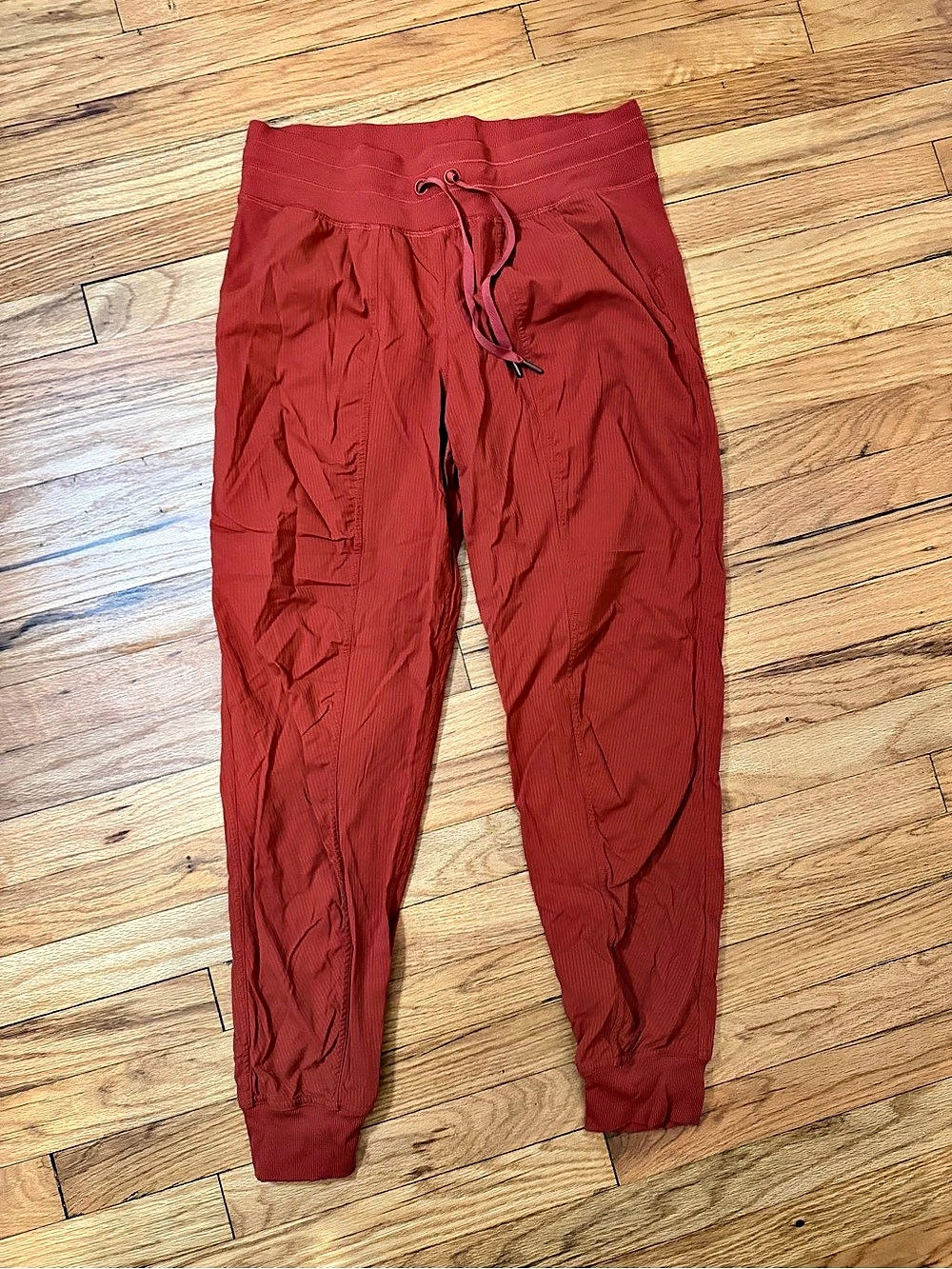 lululemon Dance Studio Jogger Burnt Orange Track Pants